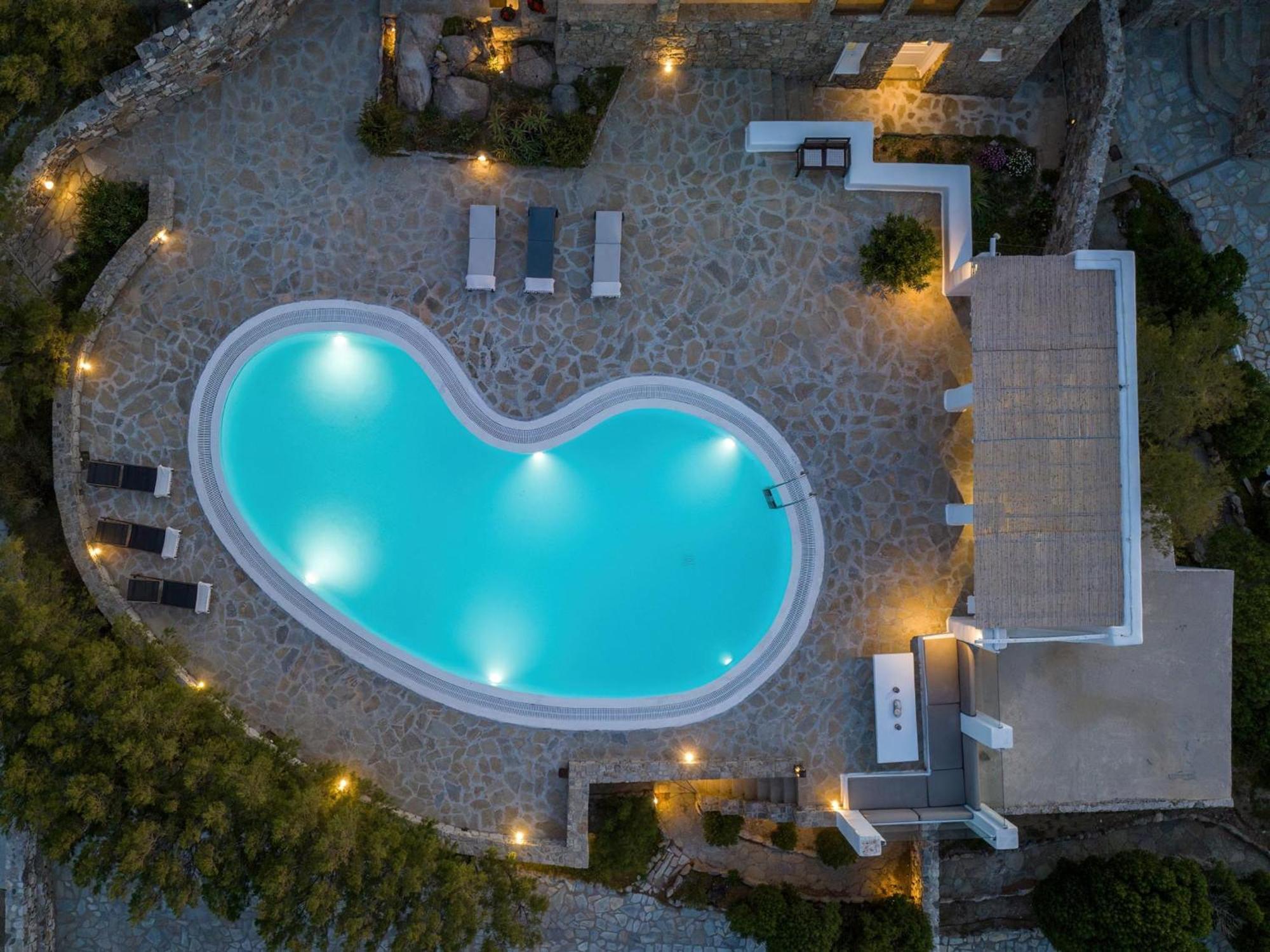Villa Zanetti Mykonos Agios Ioannis Diakoftis Exteriér fotografie