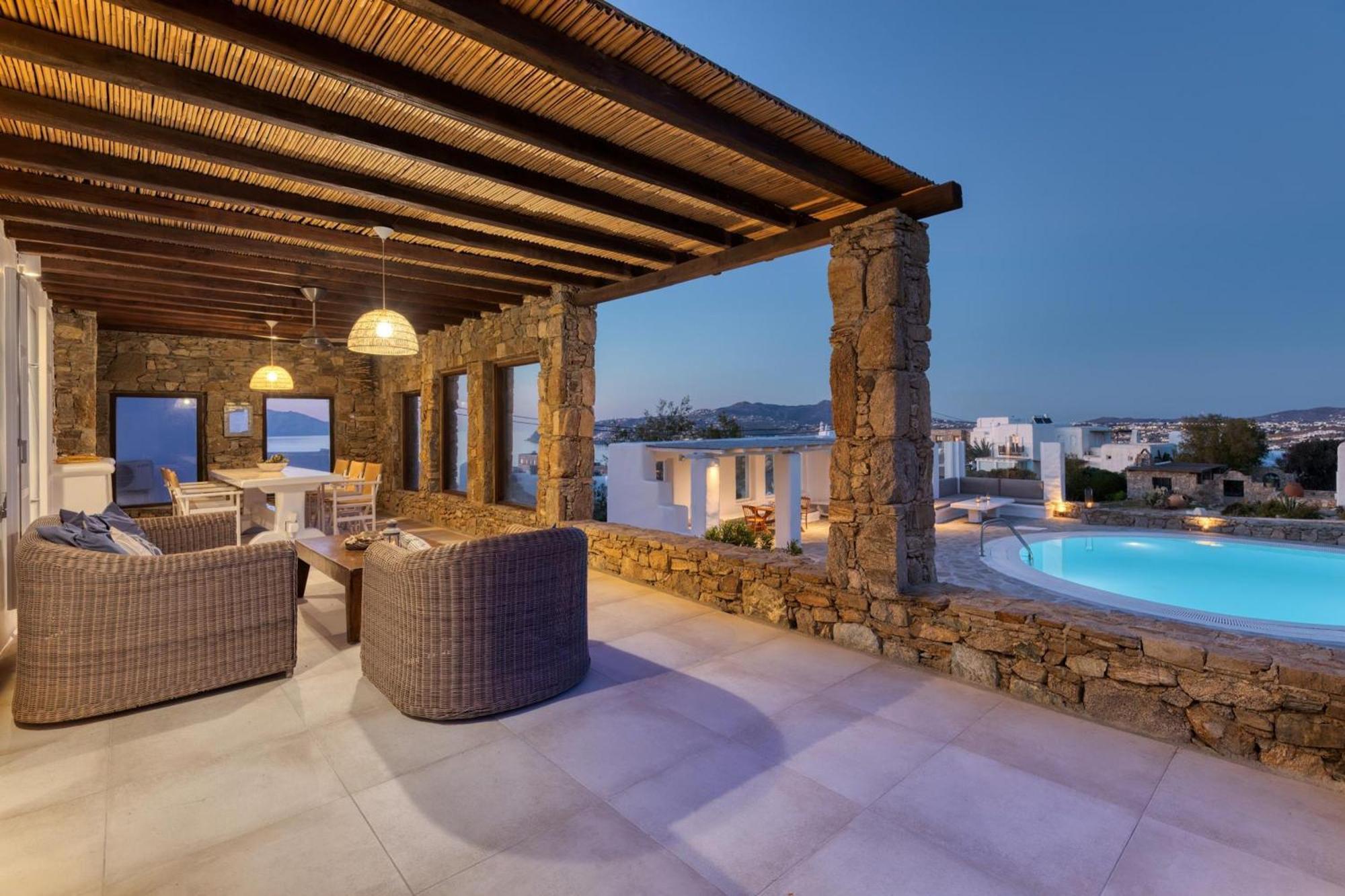 Villa Zanetti Mykonos Agios Ioannis Diakoftis Exteriér fotografie